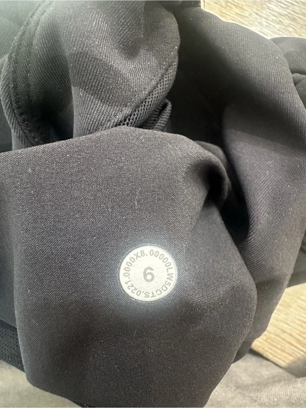 Lululemon Women’s Stretch High Rise Jogger Black Camo | Size 6
